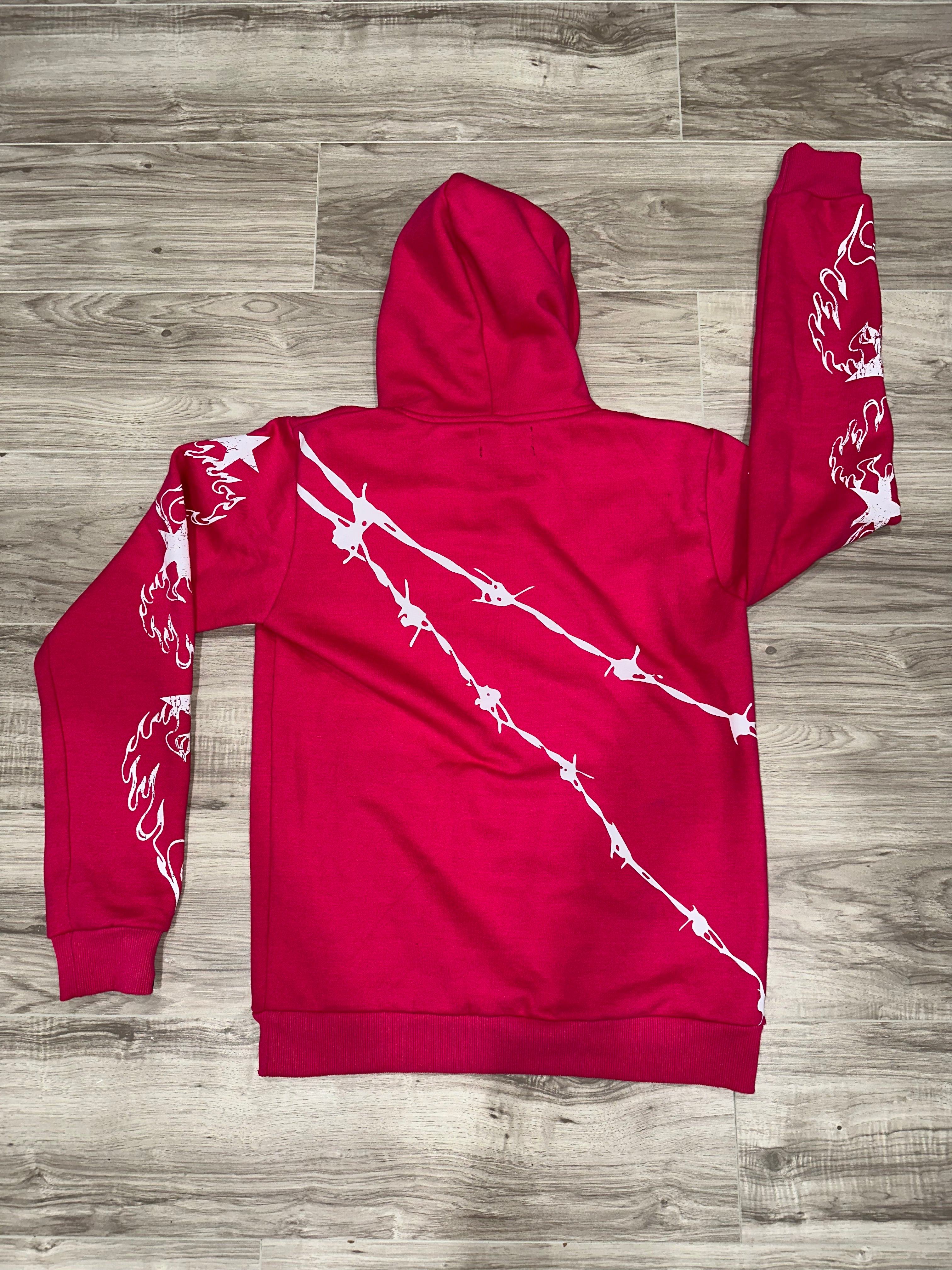 HOT PINK HOODIE