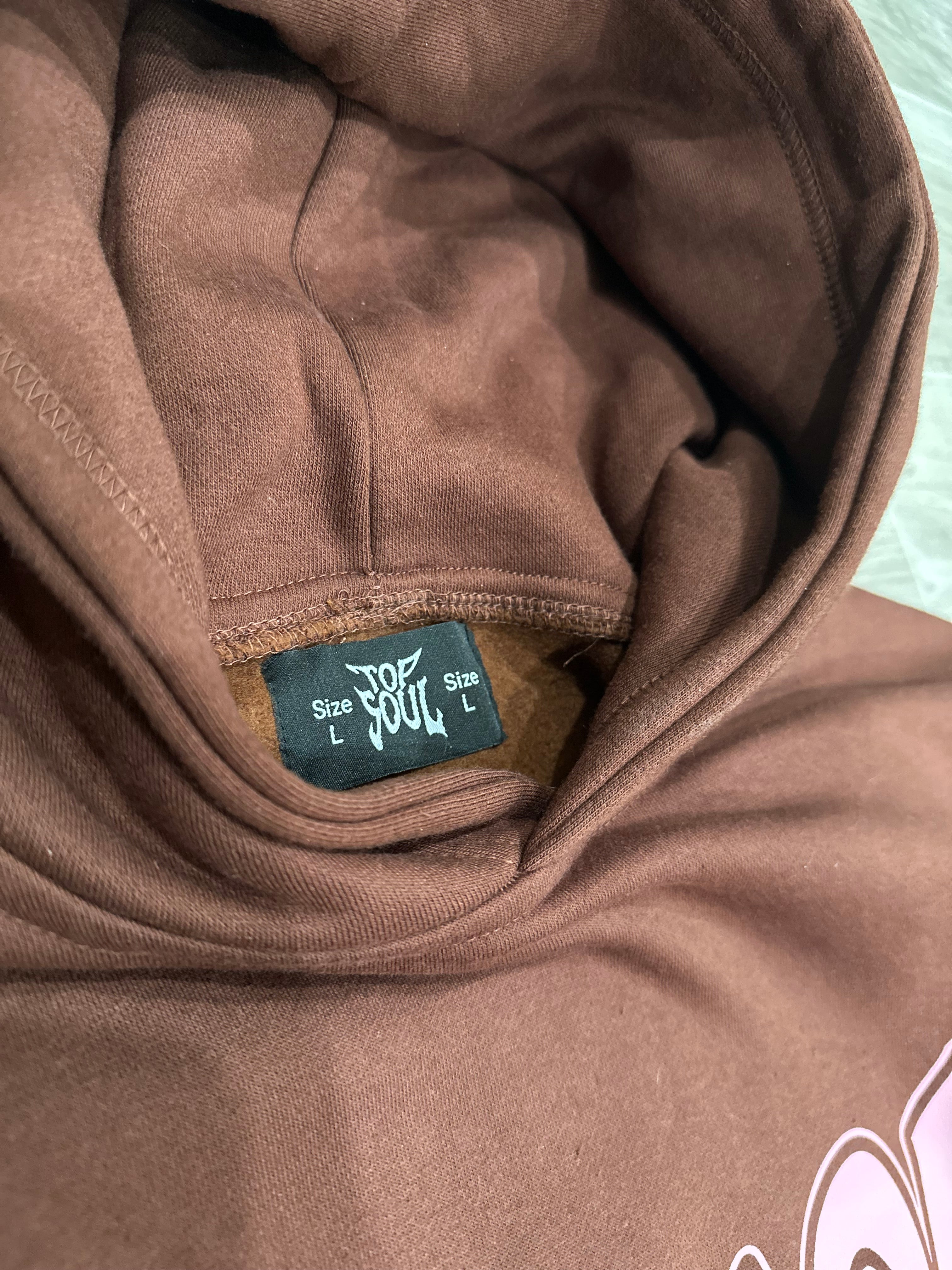 MOCHA PINK HOODIE