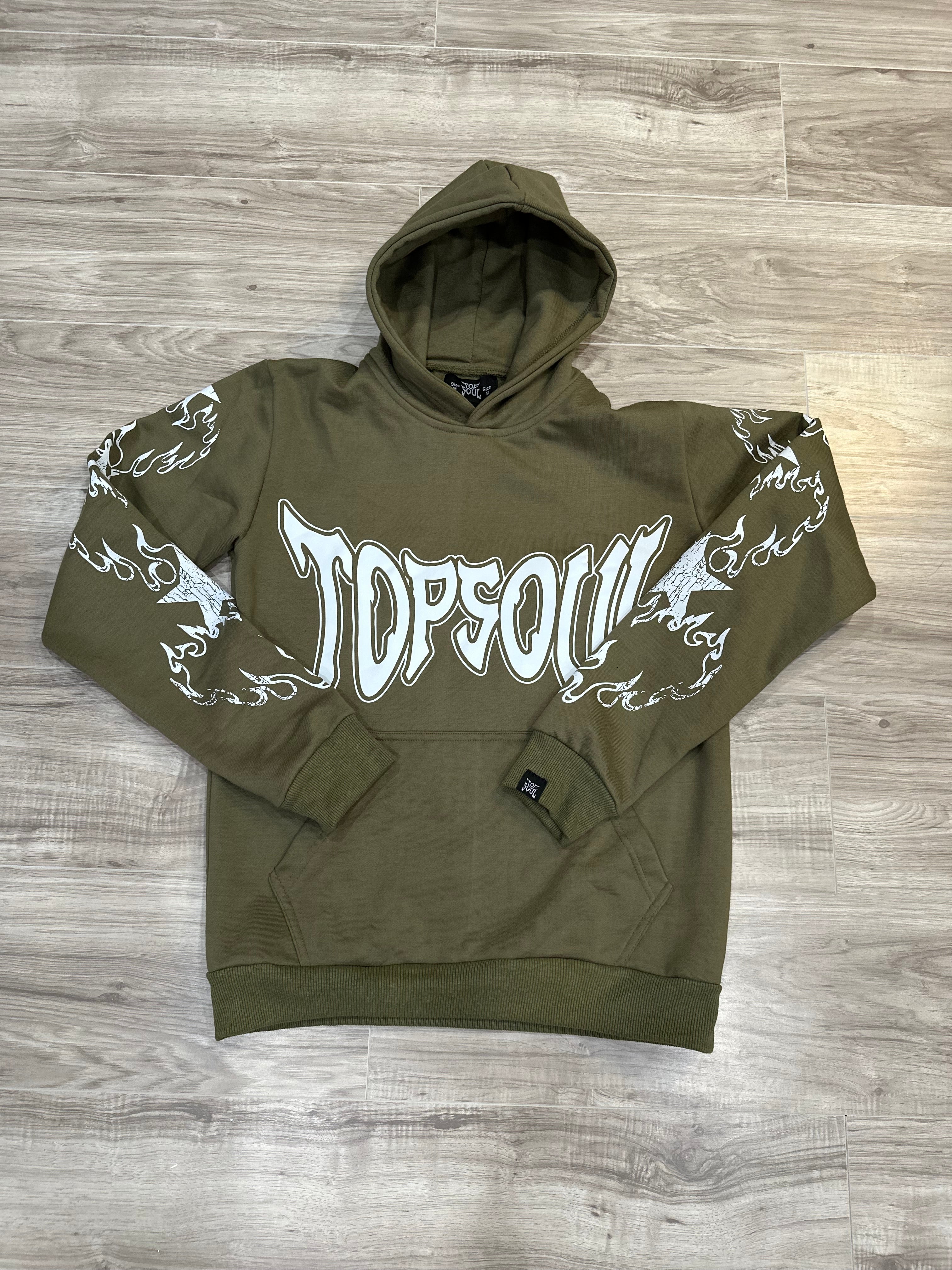 OLIVE GREEN HOODIE