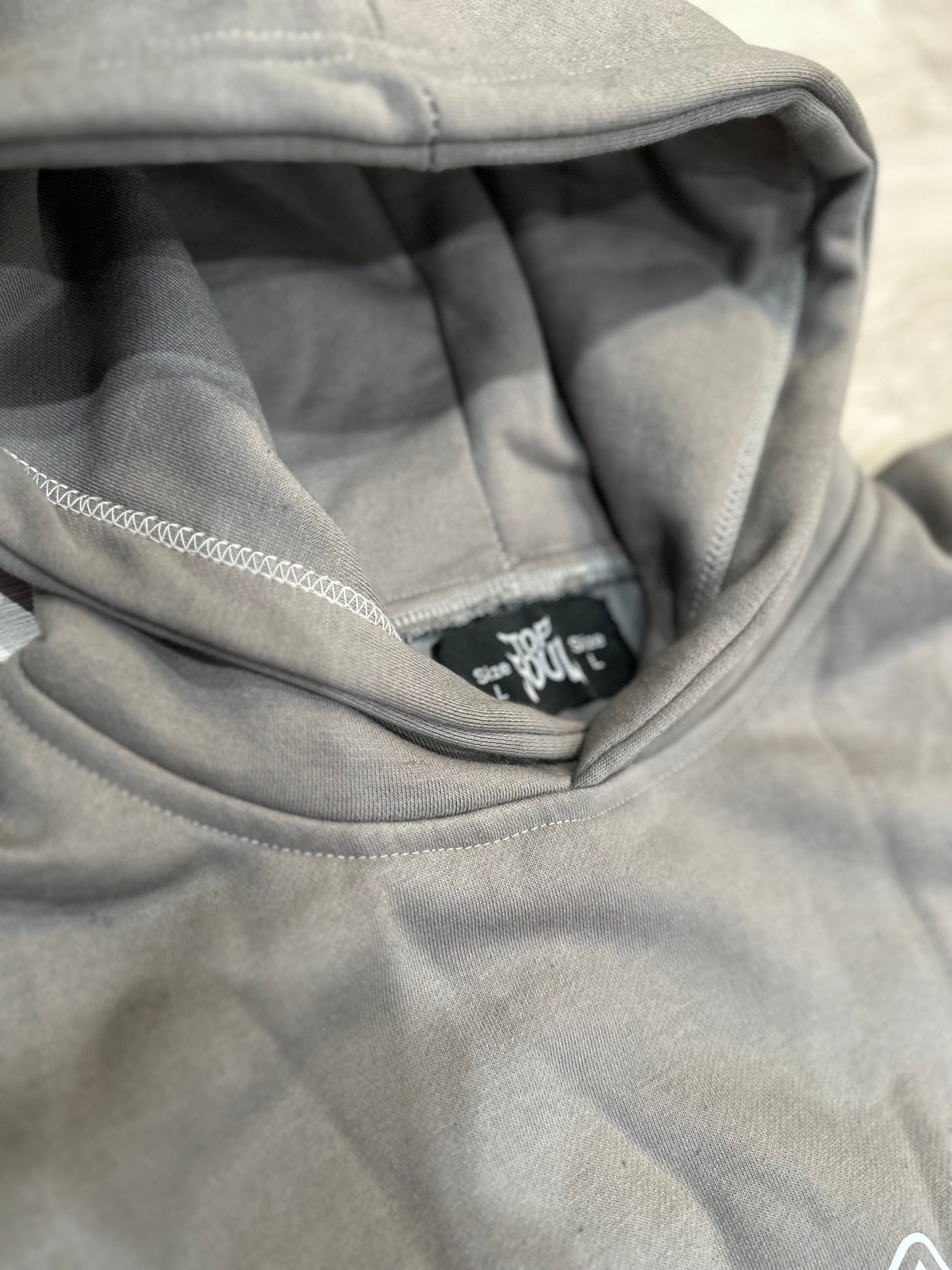 STEEL GREY HOODIE