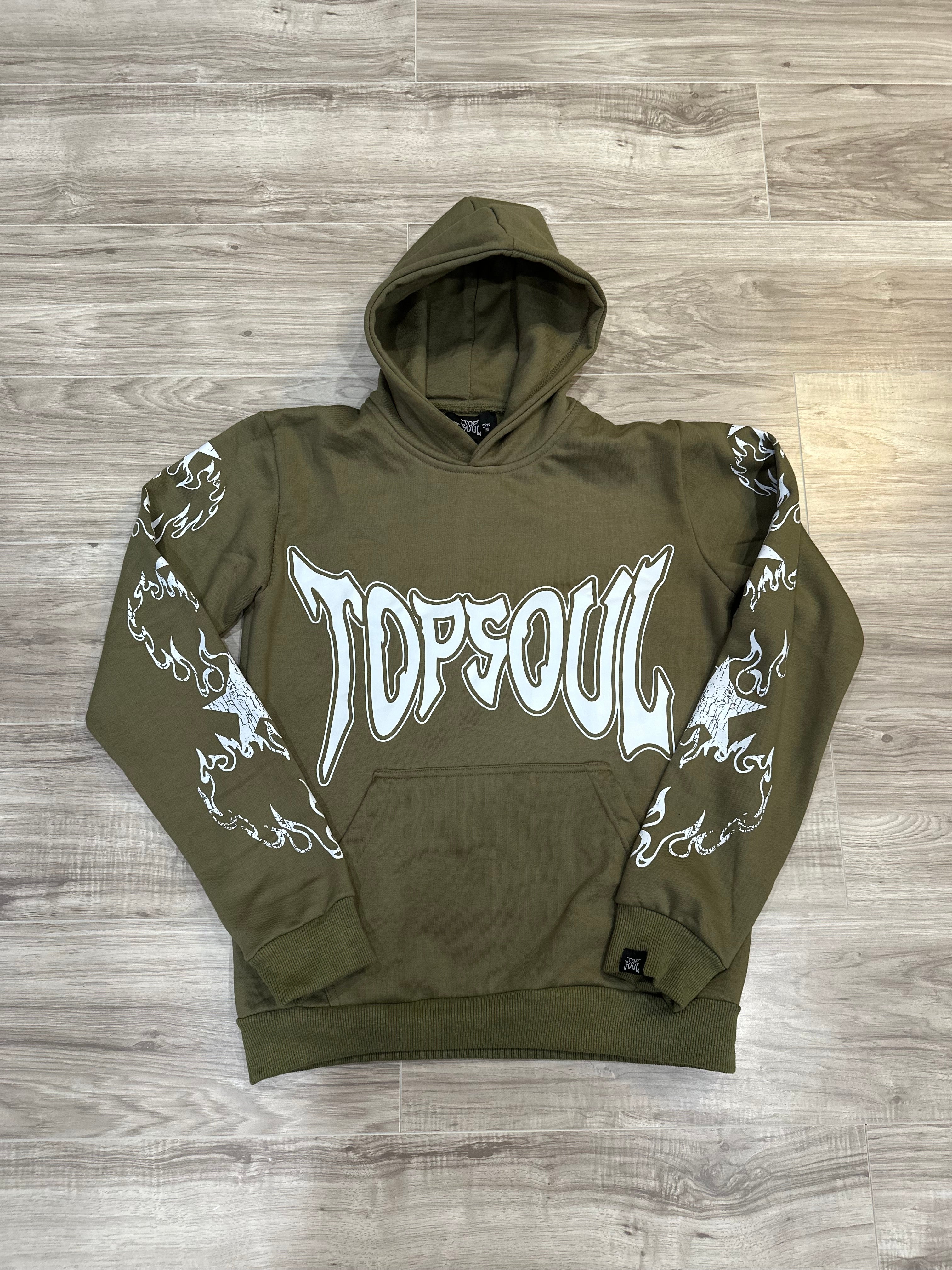 OLIVE GREEN HOODIE