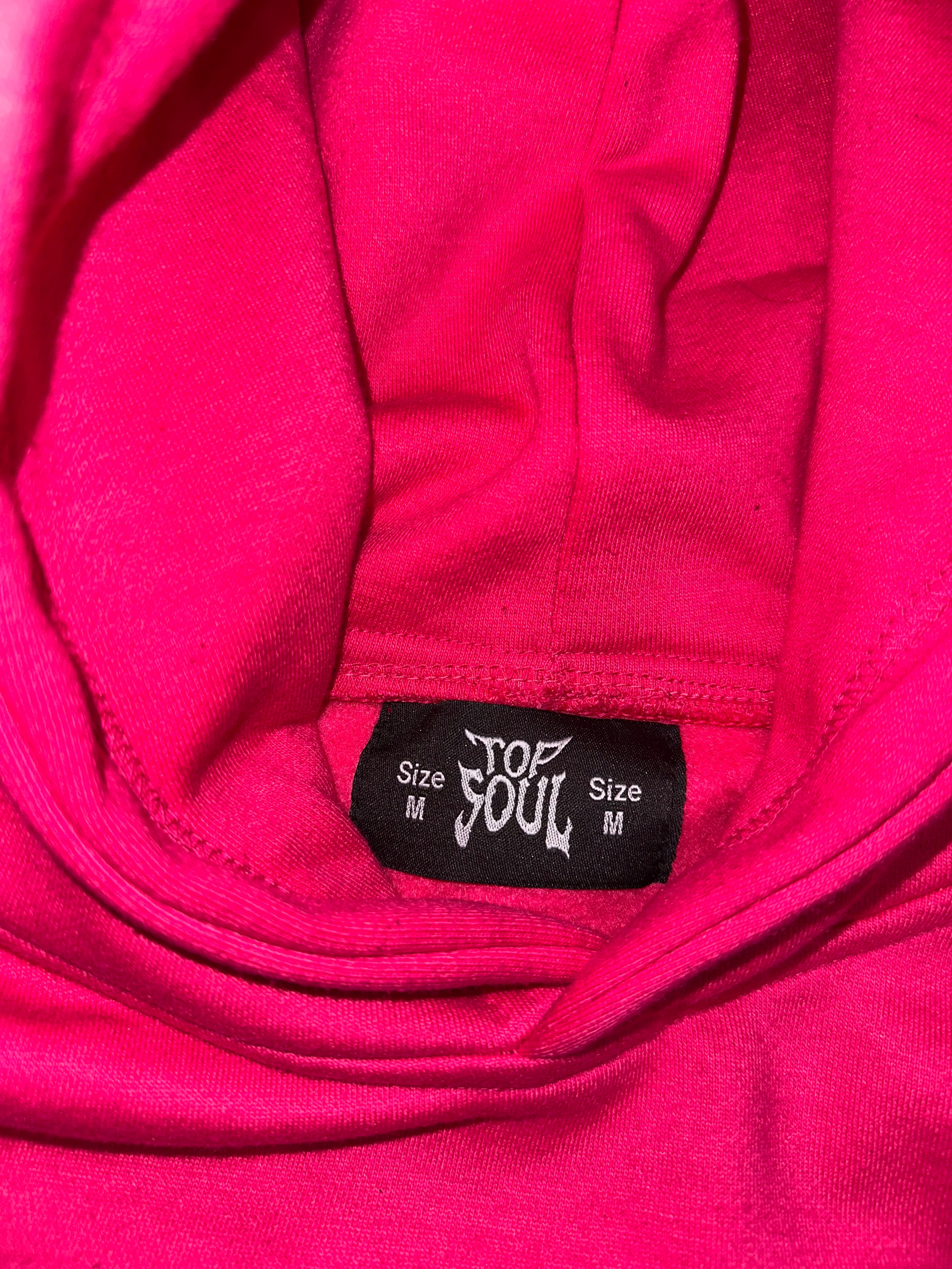 HOT PINK HOODIE