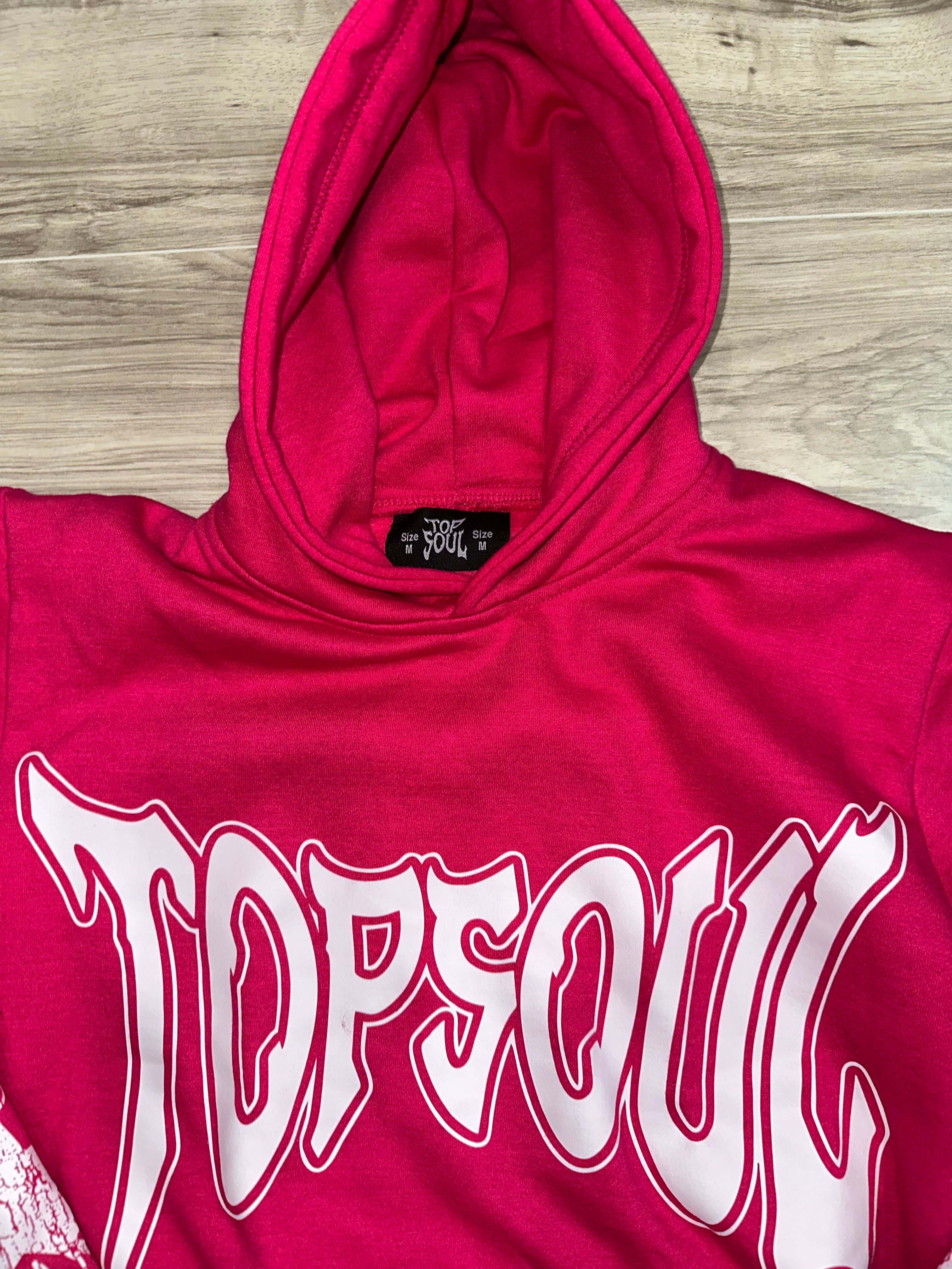 HOT PINK HOODIE